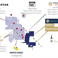 Map of Guerrero Gold Belt.  (This map contains information about other properties in which Minaurum does not have an interest including Agnico Eagle Mines Ltd, Equinox Gold, Heliostar Metals Ltd., Torex Gold Resources Inc. and Zacatecas Silver Corp.  Information about these properties is not necessarily indicative of the mineralization on the Company's properties.)